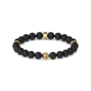 Unisex Bracelet Guess JUMB02117JWYGBKT-U Black
