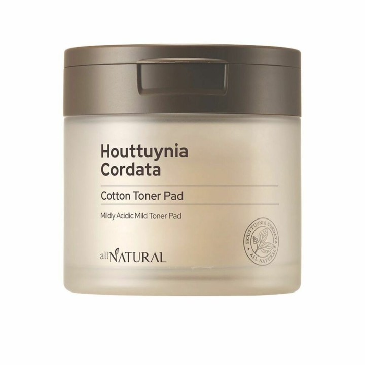 Discos de Algodón All Natural Houttuynia Cordata Tónico Facial 60 unidades