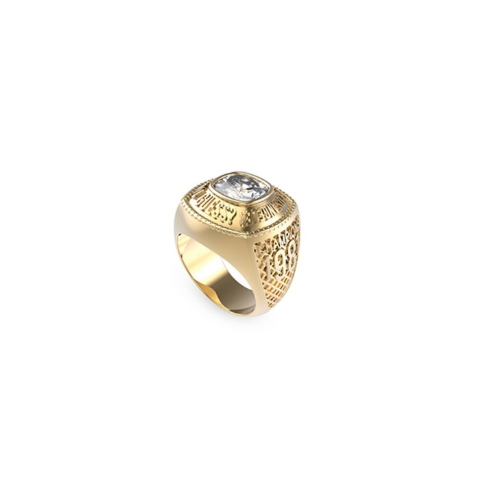 Ring til mænd Guess JUMR01375JWYG64 24