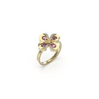 Ring til kvinder Guess JUBR03061JWYGPK54 14