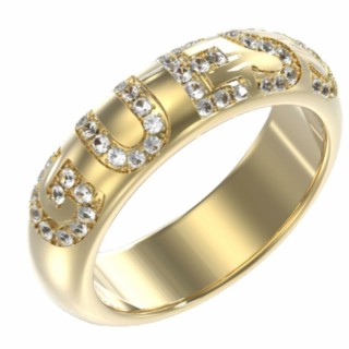 Damenring Guess JUBR03182JWYG54 14