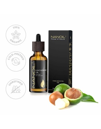 Körperöl Nanoil Power Of Nature Macadamianussöl (50 ml)