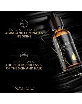 Körperöl Nanoil Power Of Nature Macadamianussöl (50 ml)