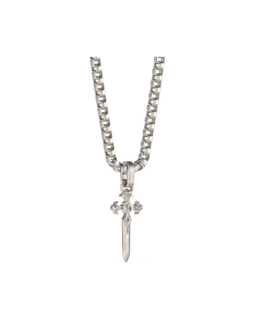 Collier Homme Guess JUMN04024JWSTT-U Croix