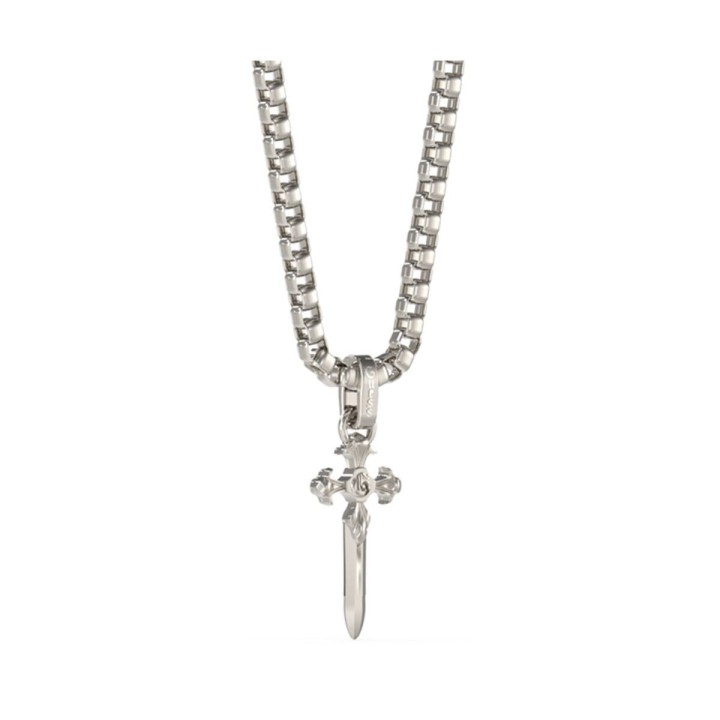 Collana Uomo Guess JUMN04024JWSTT-U Croce