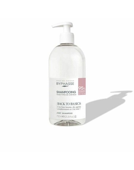 Täglich anwendbares Shampoo Byphasse Back to Basics Alle Haartypen (750 ml)