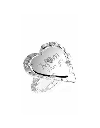 Bague Femme Guess JUBR04050JWRH52