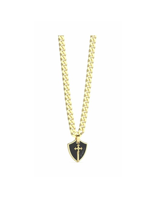 Men's Necklace Guess JUMN04019JWYGBKT-U Cross