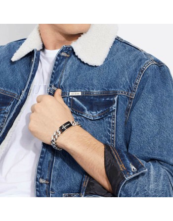 Men's Bracelet Guess JUMB04022JWSTBKS