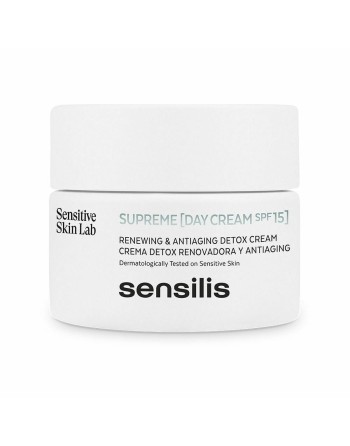 Anti-Age Dagcreme Sensilis Supreme Spf 15 50 ml