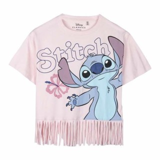 Camiseta de Manga Corta Infantil Stitch 14 Años