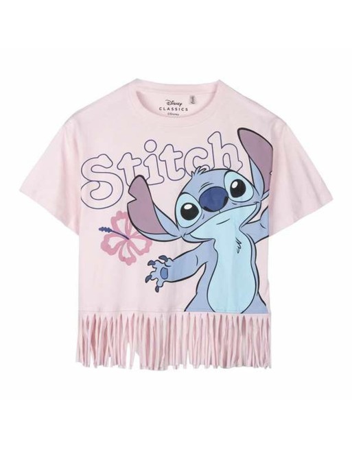 Maglia a Maniche Corte per Bambini Stitch 14 Anni