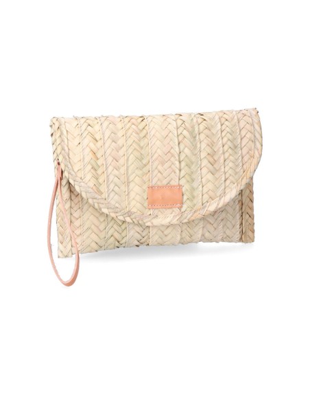 Damen Tasche EDM Valle-1 Palmblatt mit Deckel