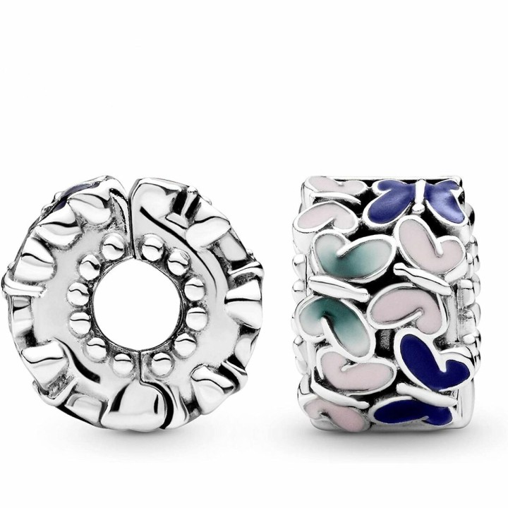 Charm til kvinder Pandora BUTTERFLIES CLIP
