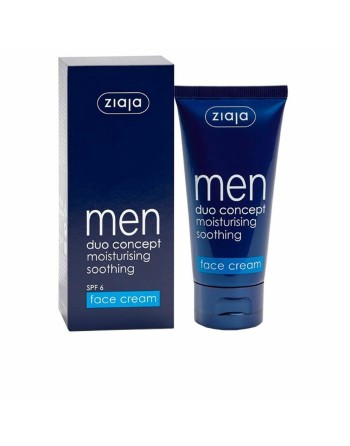 Fugtgivende ansigtscreme Ziaja Men Spf 6 (50 ml)