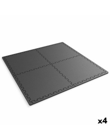 Tatami-Boden Aktive Dunkelgrau (4 Stück)
