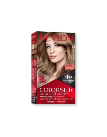 Dauerhafte Coloration Revlon Colorsilk Ohne Ammoniak Nº 60-Dunkles Aschblond