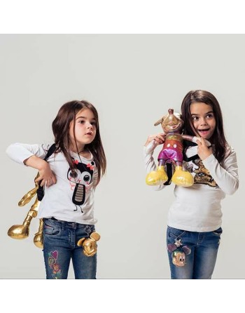 Nøglering med krammedyr Mickey Mouse