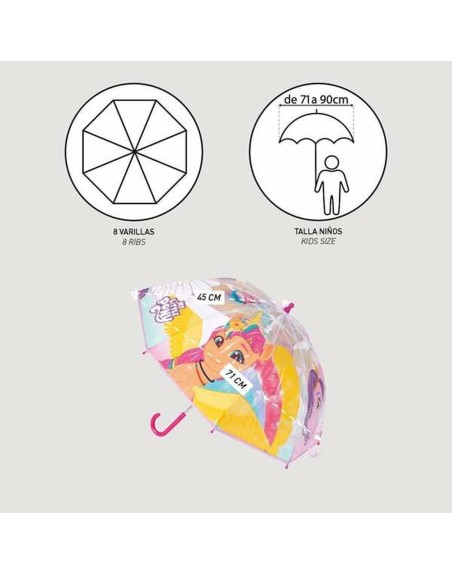 Parapluie My Little Pony Multicouleur Transparent