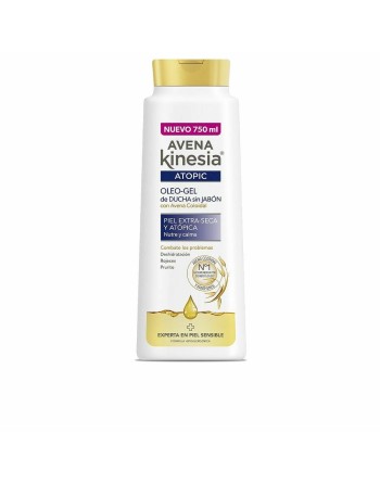 Gel de douche Avena Kinesia Avena Topic 750 ml Sans Savon