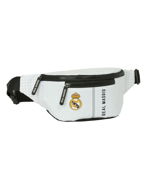 Gürteltasche Real Madrid C.F. 24/25 Weiß Grau Sportlich 23 x 12 x 9 cm