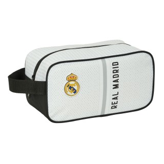 Travel Slipper Holder Real Madrid C.F. White Grey 29 x 15 x 14 cm
