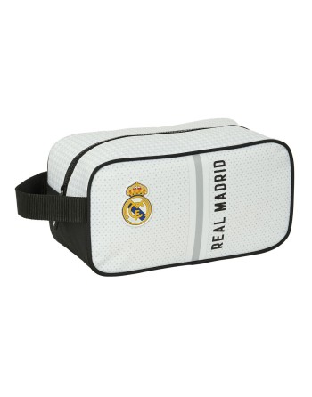 Travel Slipper Holder Real Madrid C.F. White Grey 29 x 15 x 14 cm
