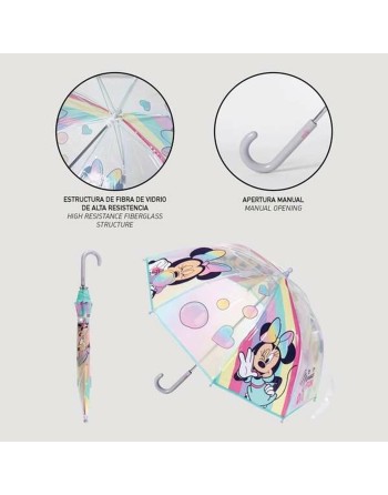 Umbrella Minnie Mouse Ø 71 cm 45 cm