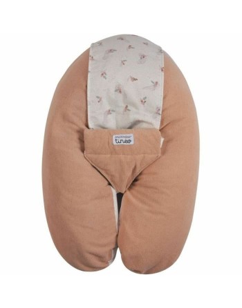 Coussin d'Allaitement Tineo Blanc/Rose