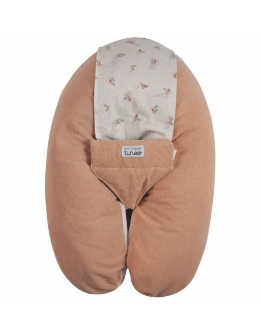 Cuscino per l'Allattamento Tineo Bianco/Rosa