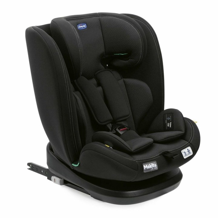 stol Chicco 0+ (de 0 a 13 kilos) I (9 - 18 kg) II (15-25 kg) III (22 - 36 kg) Sort