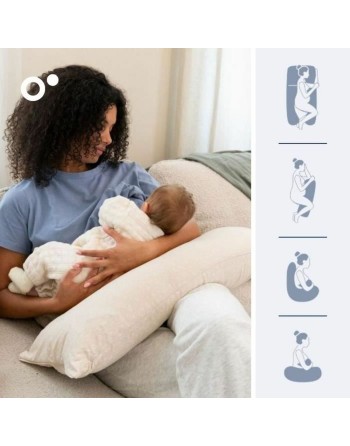 Coussin d'Allaitement Doomoo Beige XXL (2 Unités)