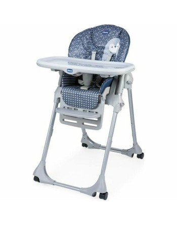 Trona Chicco Poly Easy Pingüino Azul