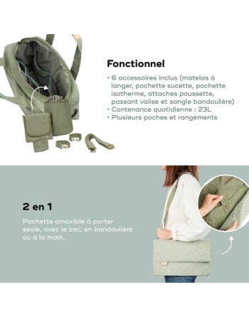 Sac à langer Babymoov Abstract Vert