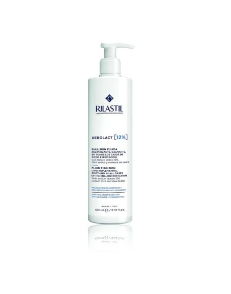 Lait corporel Rilastil Xerolact 12% Calmant (400 ml)