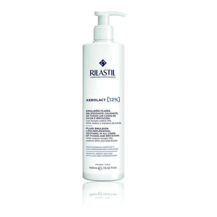 Kropsmælk Rilastil Xerolact 12% Beroligende (400 ml)