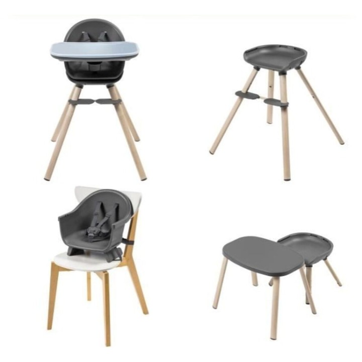 Chaise haute Maxicosi Moa 8 in 1 Graphite2 Eco