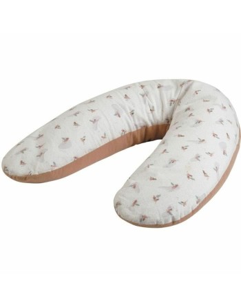 Coussin d'Allaitement Tineo Blanc/Rose