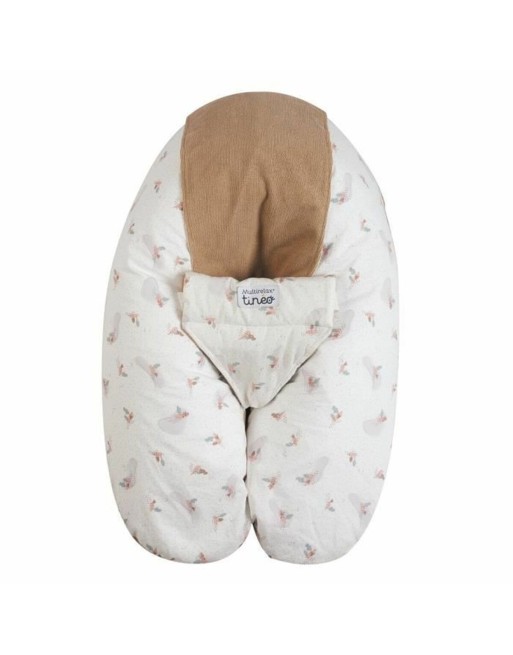 Coussin d'Allaitement Tineo Blanc/Rose