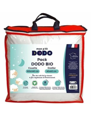Piumino P'TIT DODO 100 x 140 cm Bianco 2 Pezzi
