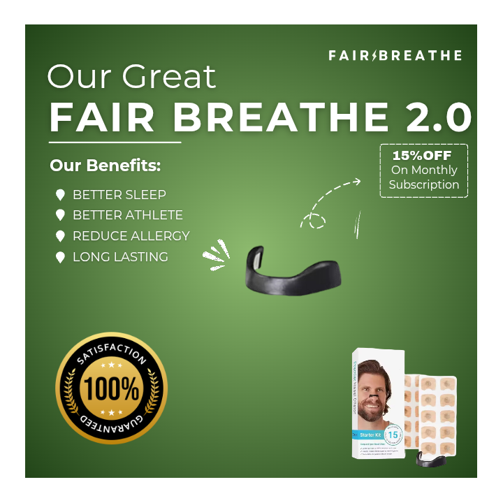 Fair Breathe™ 2.0 nasal strip