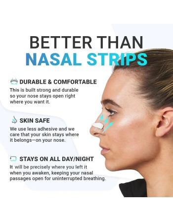 Engangs Næsebånd Mod Snorken - Forbedr Åndedrættet
