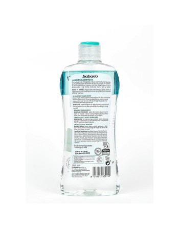 Zwei-Phasen-Reiniger zur Entfernung des Gesichts-Make-ups Babaria Micellares Wasser Aloe Vera (400 ml)