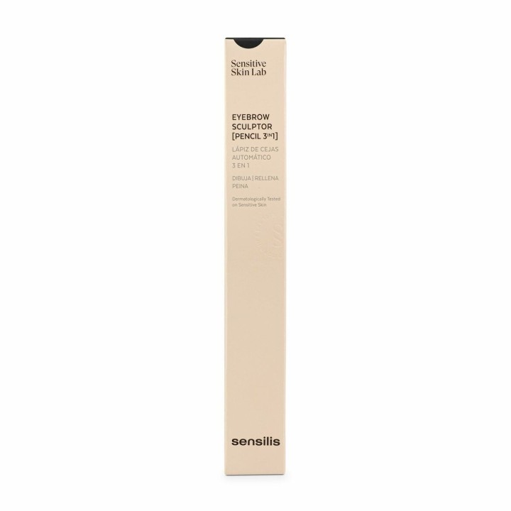 Øjenbrynsblyant Sensilis Sculptor 04-Espresso 3-i-1 (0,5 g)