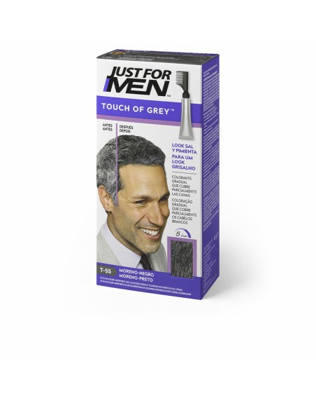 Anti-Age Farvegel Just For Men Touch Of Grey Brunette-Sort 40 g