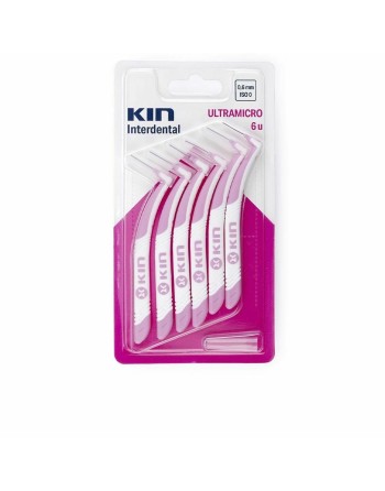 Interdental Toothbrush Kin Ultramicro 6 Units 0,6 mm