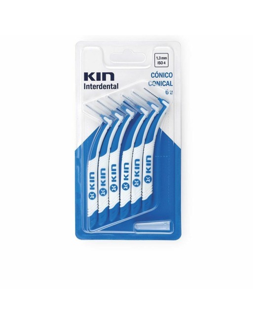 Brosse à Dents Interdentaire Kin Conique 6 Unités 1,3 mm