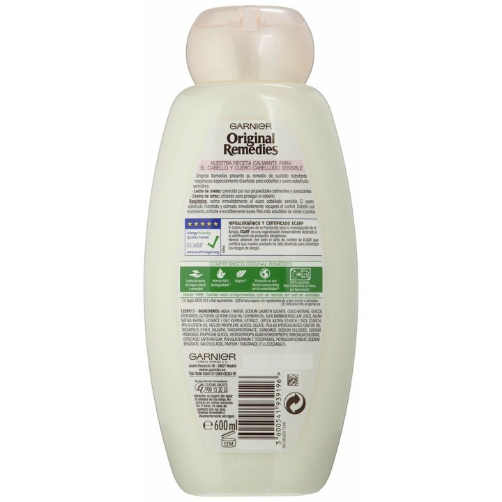 Styling-Lotion Garnier Original Remedies Hafer 600 ml