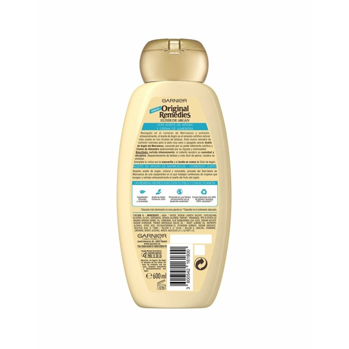 Nærende shampoo Garnier Original Remedies 600 ml