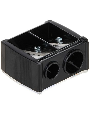 Pencil Sharpener NYX Sharpener Make-up Black 2 Compartments (1 Unit)